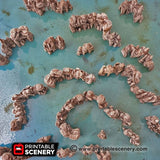 Grotto Walls / Crystal / Shroom - Fantasy Scatter Terrain