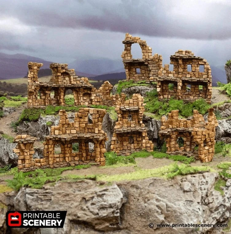 Hagglethorn Ancient Ruins - Scatter Terrain