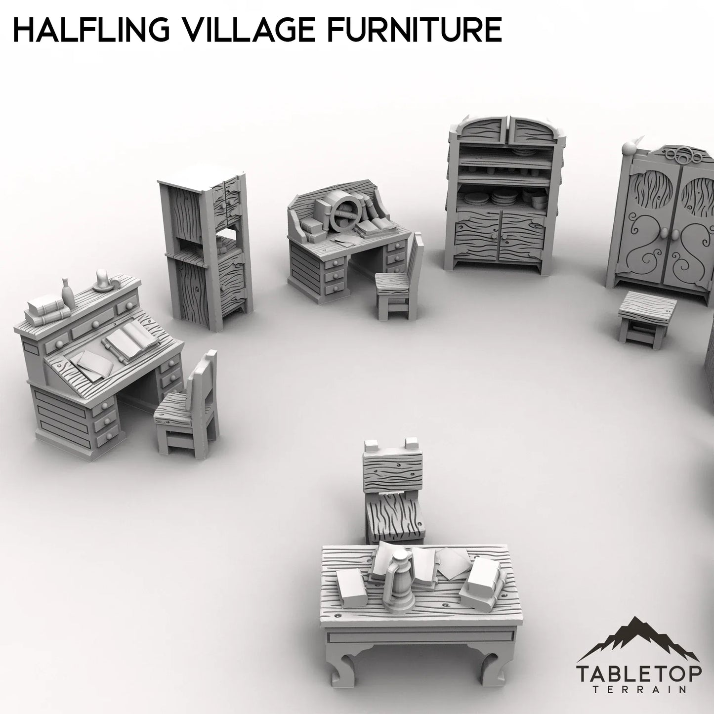 Halfling Village Furniture