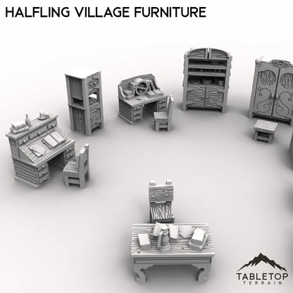 Halfling Village Furniture