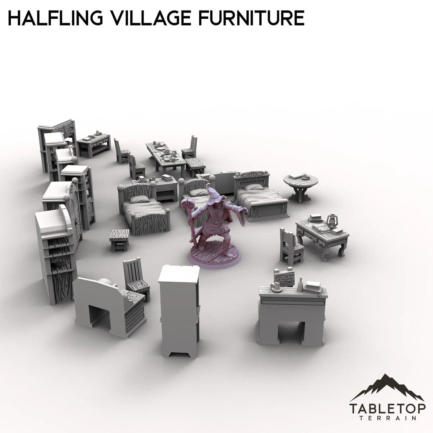 Halfling Village Furniture