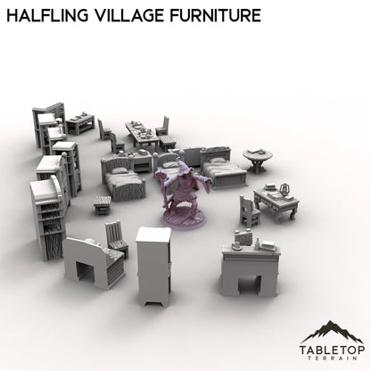 Halfling Village Furniture