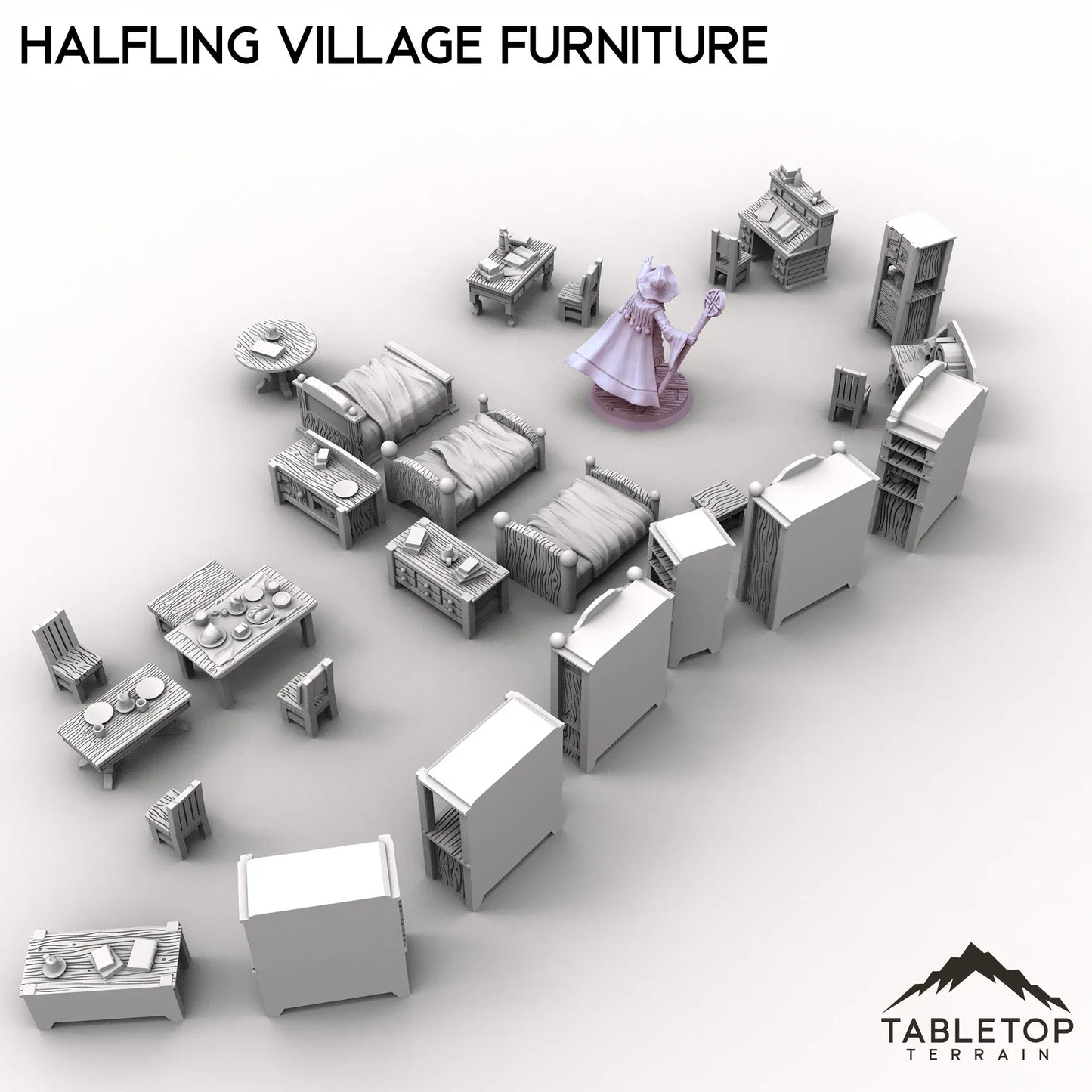 Halfling Village Furniture