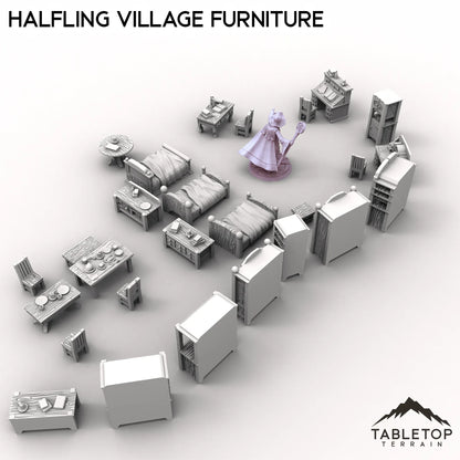 Halfling Village Furniture