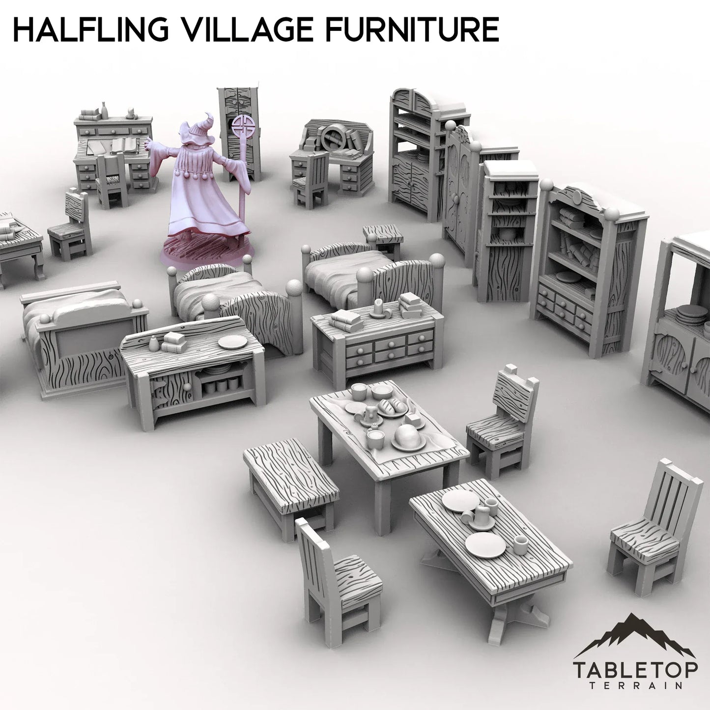 Halfling Village Furniture