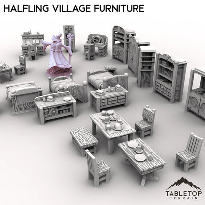 Halfling Village Furniture