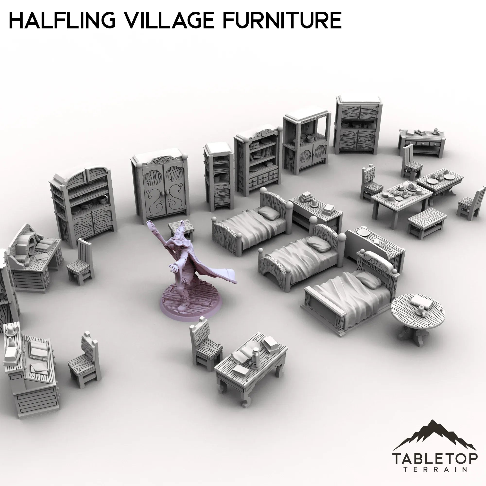 Halfling Village Furniture