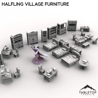 Halfling Village Furniture