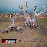 Hallowed Graveyard Walls - Fantasy Terrain