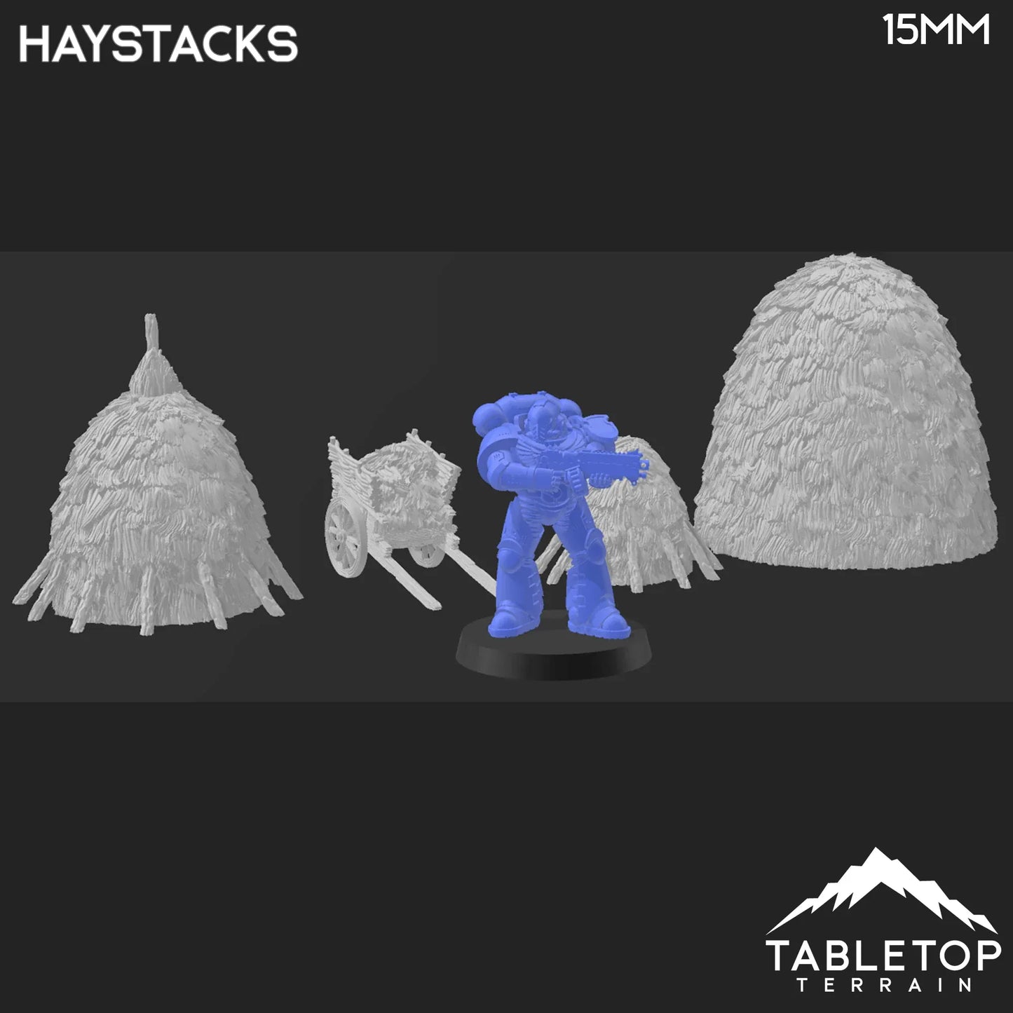 Haystacks - Country & King - Fantasy Historical Scatter Terrain
