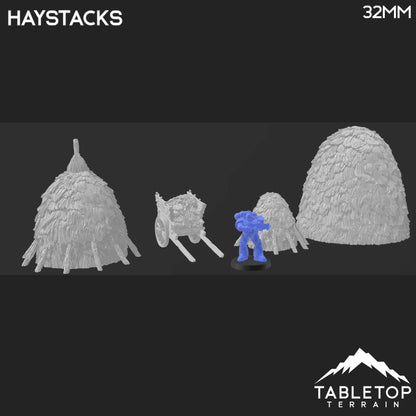 Haystacks - Country & King - Fantasy Historical Scatter Terrain