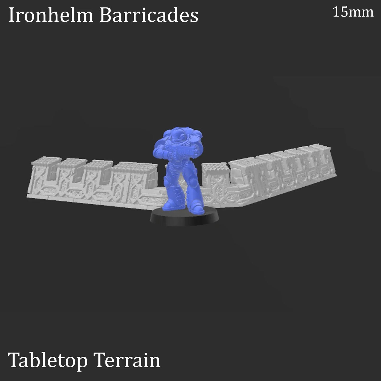 Ironhelm Barricades - Dwarven Fantasy Scatter Terrain