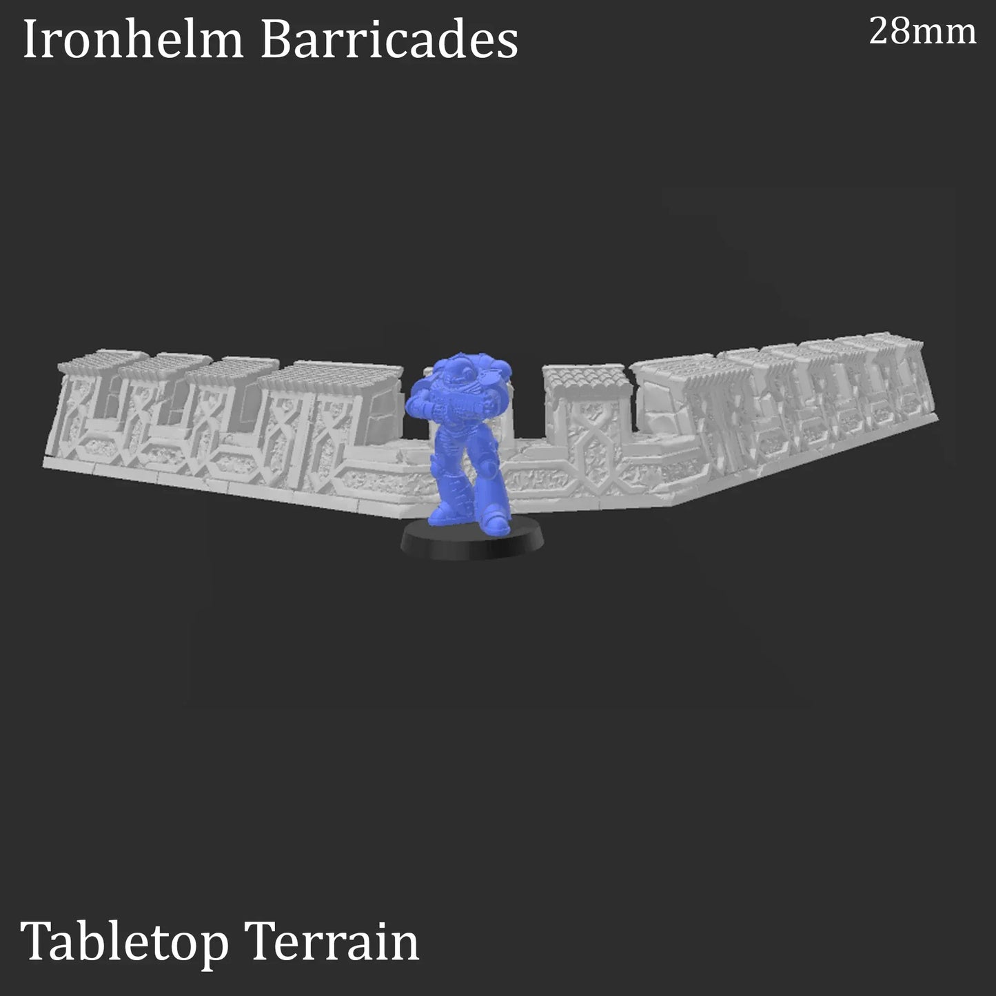Ironhelm Barricades - Dwarven Fantasy Scatter Terrain