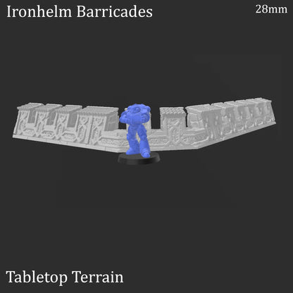 Ironhelm Barricades - Dwarven Fantasy Scatter Terrain
