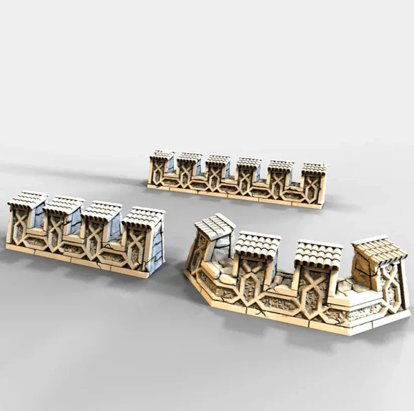Ironhelm Barricades - Dwarven Fantasy Scatter Terrain