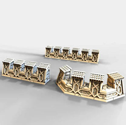 Ironhelm Barricades - Dwarven Fantasy Scatter Terrain