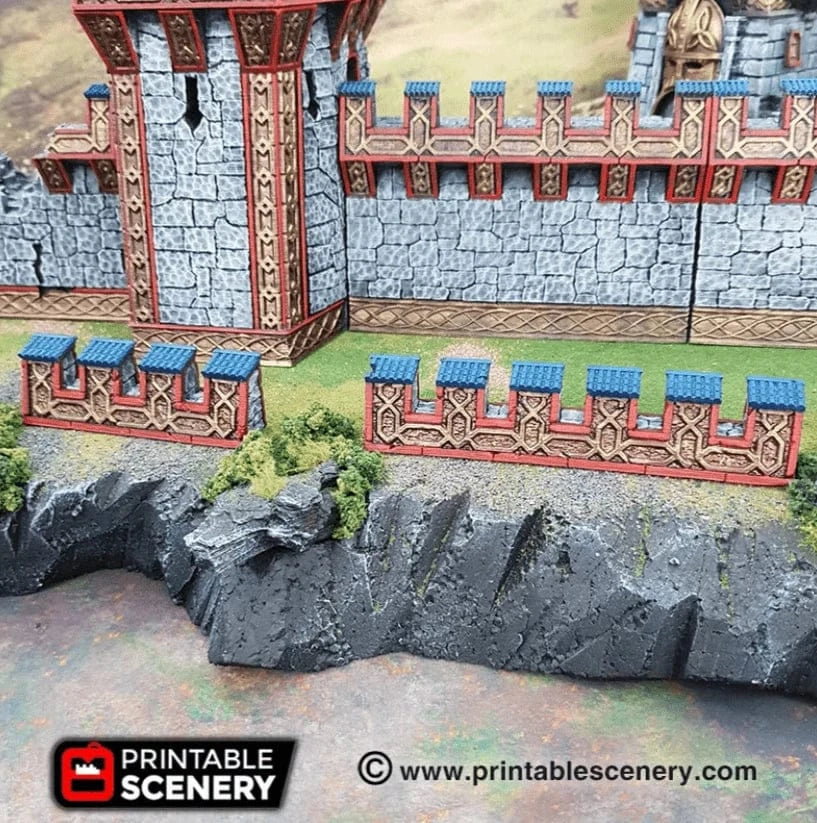 Ironhelm Barricades - Dwarven Fantasy Scatter Terrain