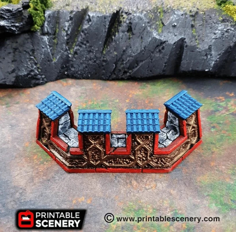 Ironhelm Barricades - Dwarven Fantasy Scatter Terrain