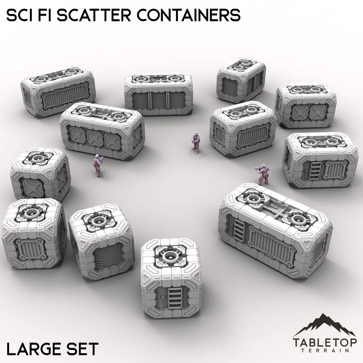 Sci Fi Scatter Containers