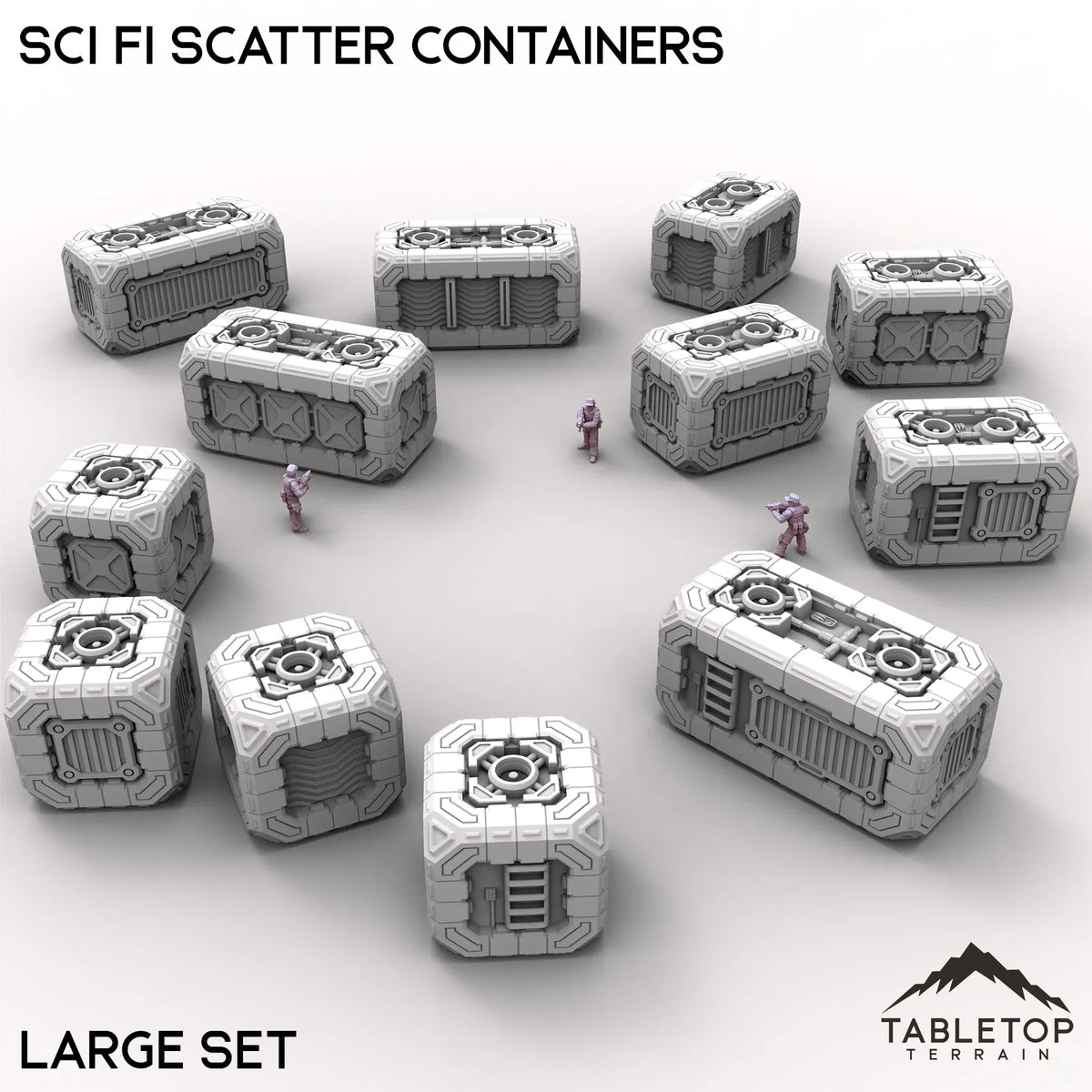 Sci Fi Scatter Containers