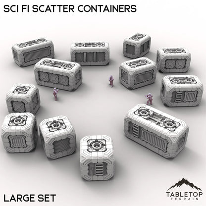 Sci Fi Scatter Containers