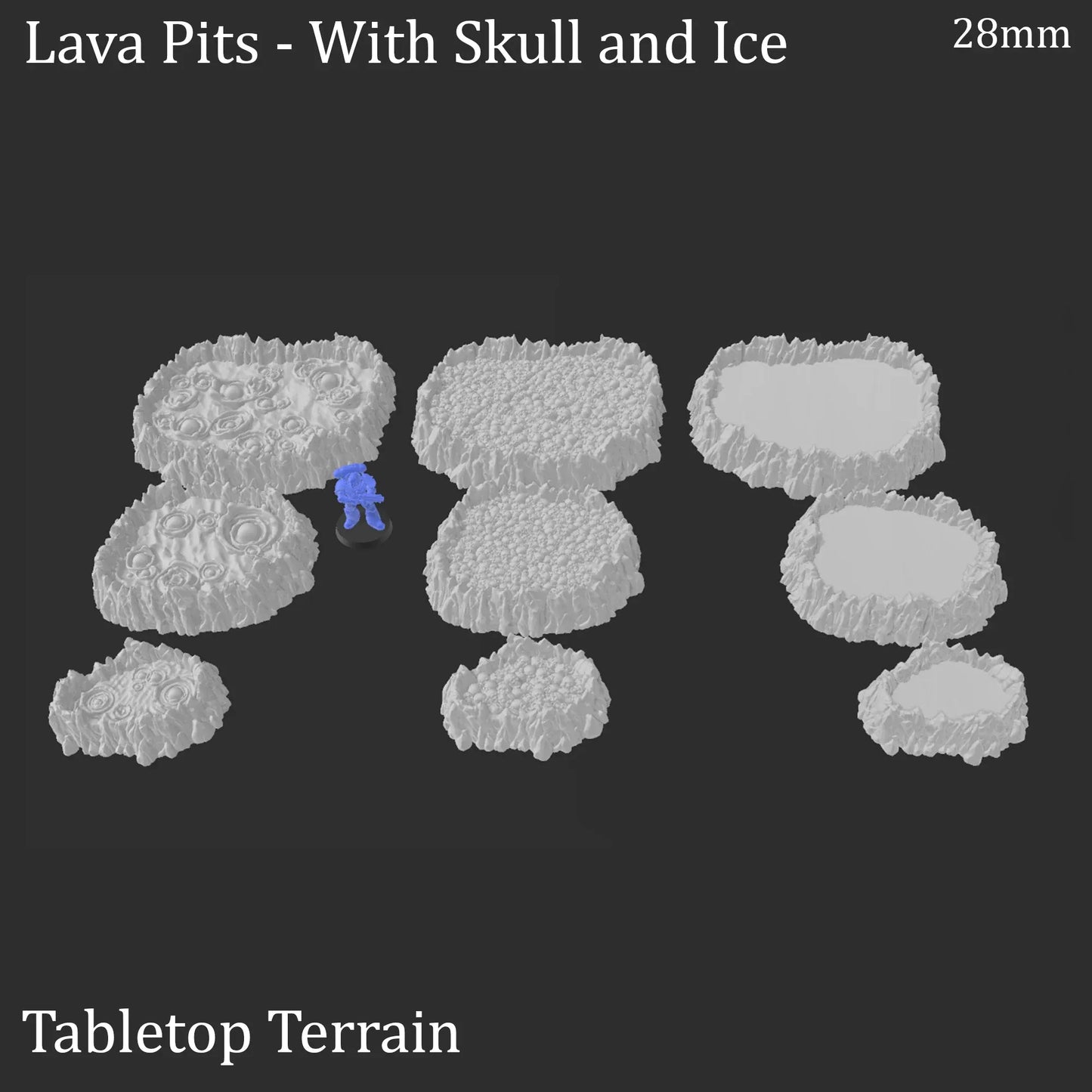 Lava Pits - Demon Scatter Terrain