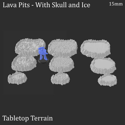 Lava Pits - Demon Scatter Terrain