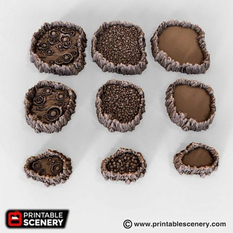 Lava Pits - Demon Scatter Terrain