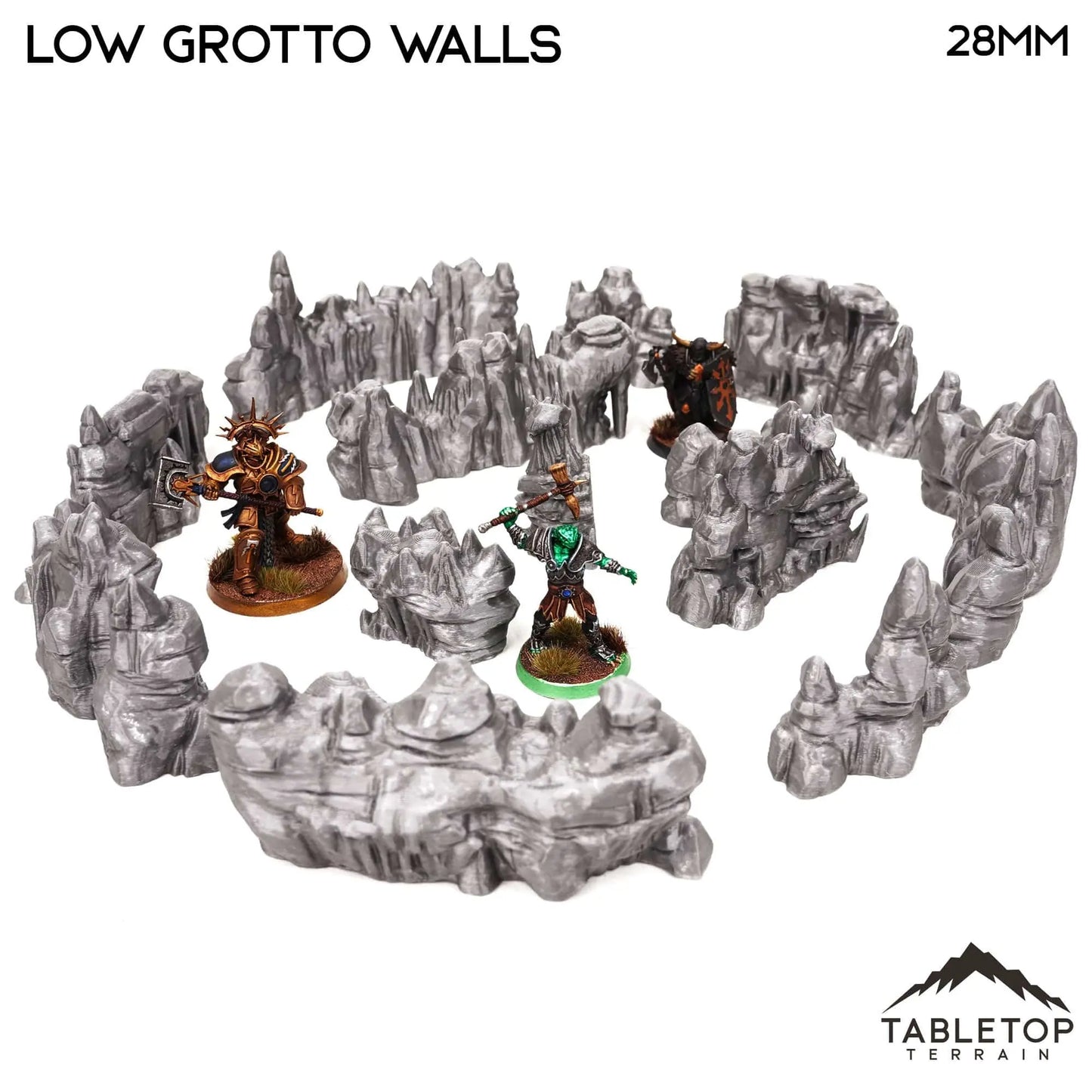 Low Grotto Walls - Fantasy Scatter Terrain