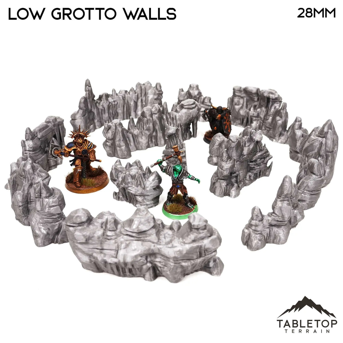 Low Grotto Walls - Fantasy Scatter Terrain