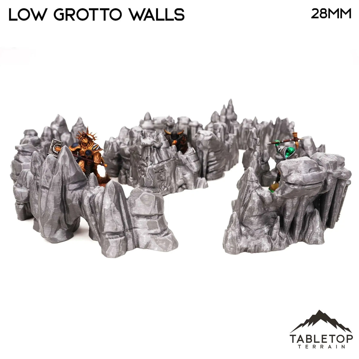 Low Grotto Walls - Fantasy Scatter Terrain