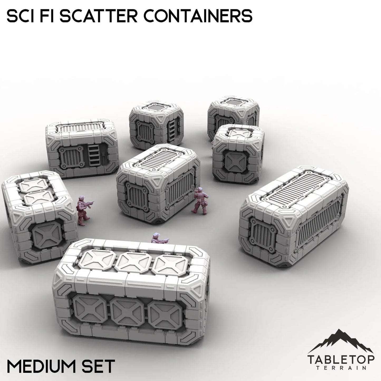 Sci Fi Scatter Containers