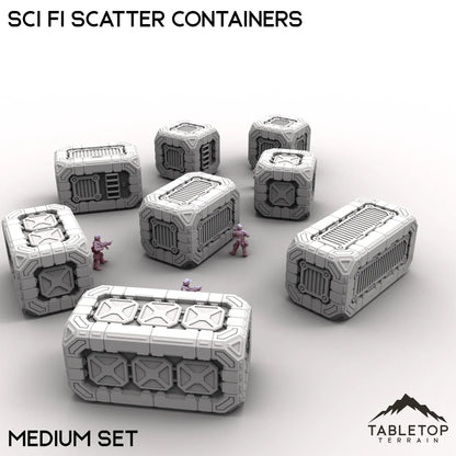 Sci Fi Scatter Containers