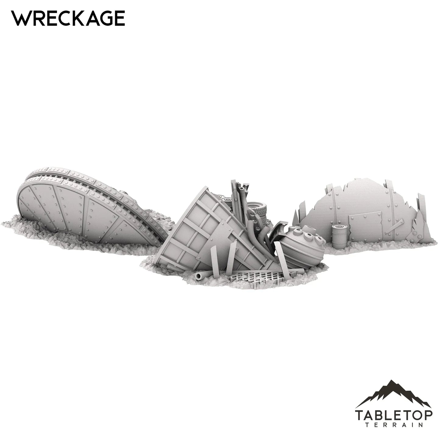 Orc Wreckage - Warpzel-1A Orc Space Program
