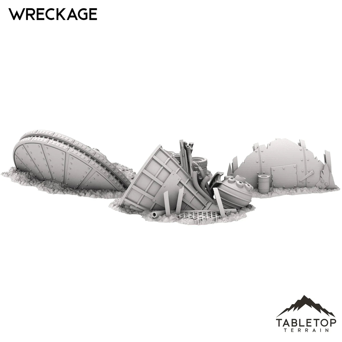 Orc Wreckage - Warpzel-1A Orc Space Program
