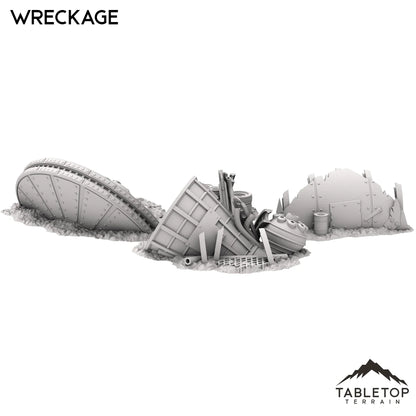 Orc Wreckage - Warpzel-1A Orc Space Program
