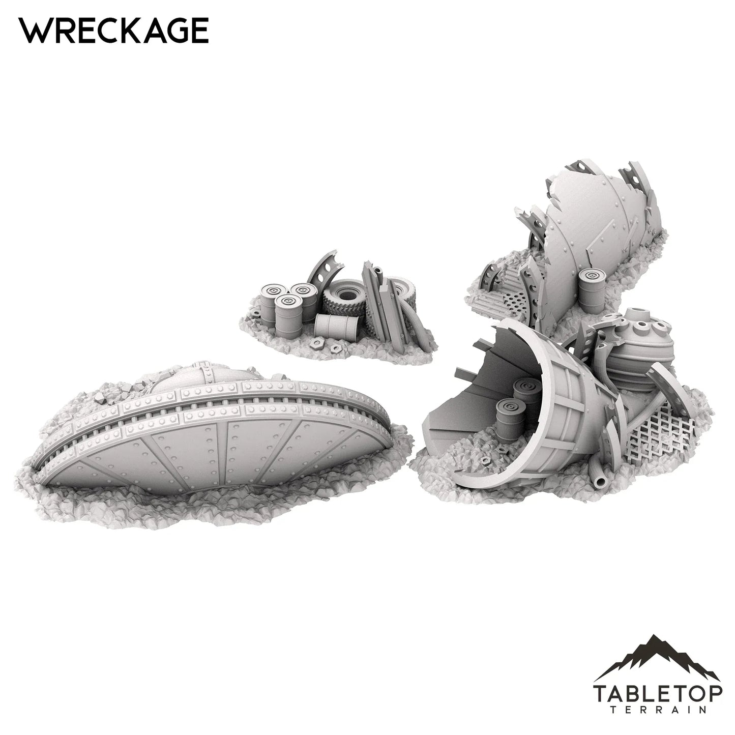 Orc Wreckage - Warpzel-1A Orc Space Program