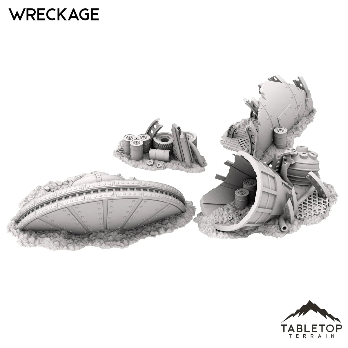 Orc Wreckage - Warpzel-1A Orc Space Program