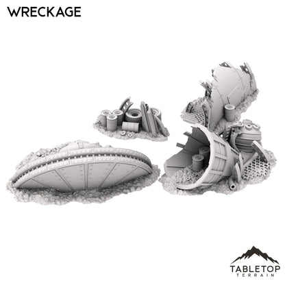 Orc Wreckage - Warpzel-1A Orc Space Program