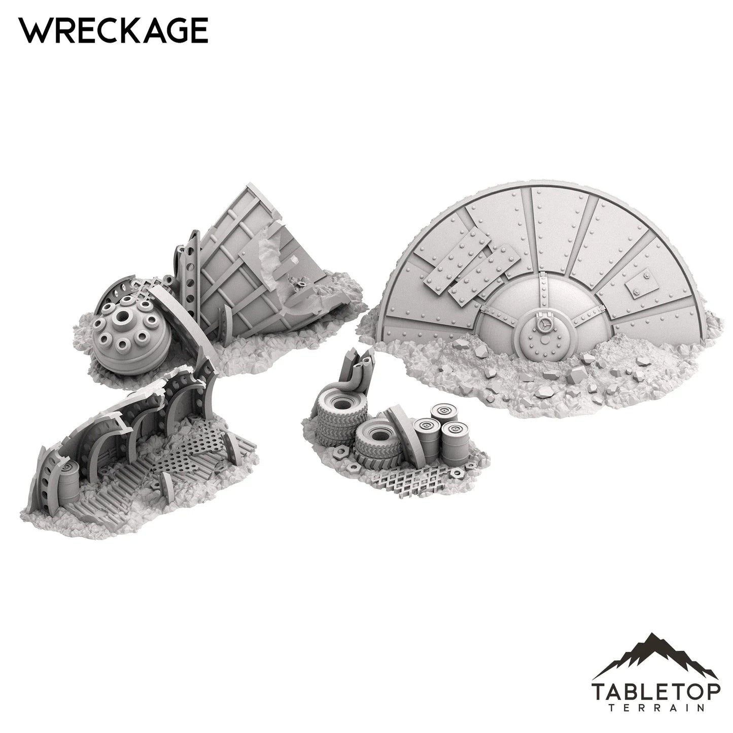 Orc Wreckage - Warpzel-1A Orc Space Program