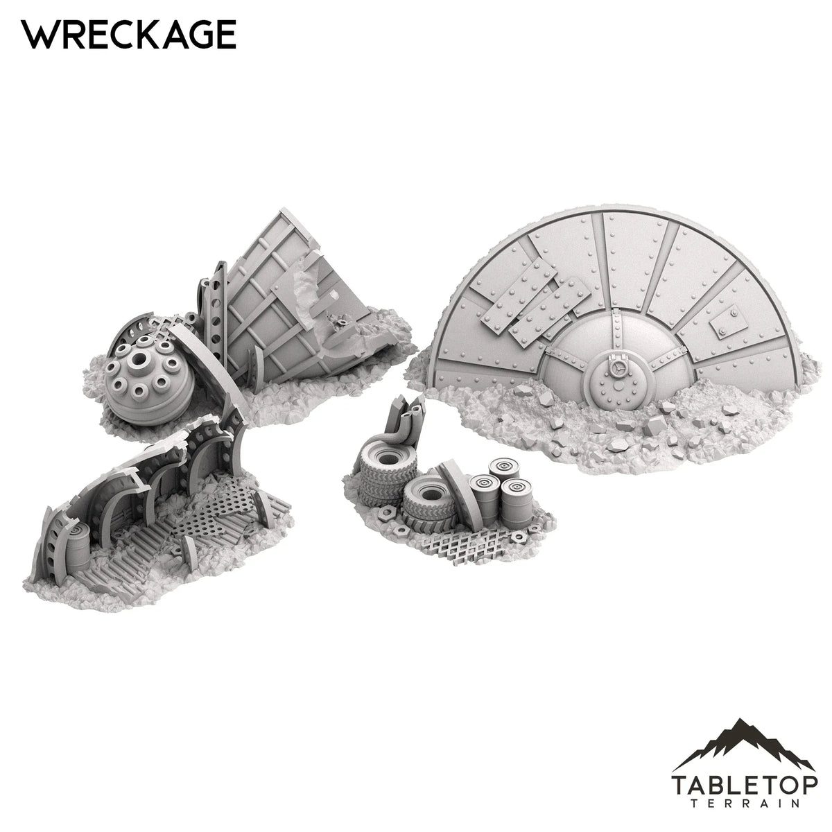 Orc Wreckage - Warpzel-1A Orc Space Program