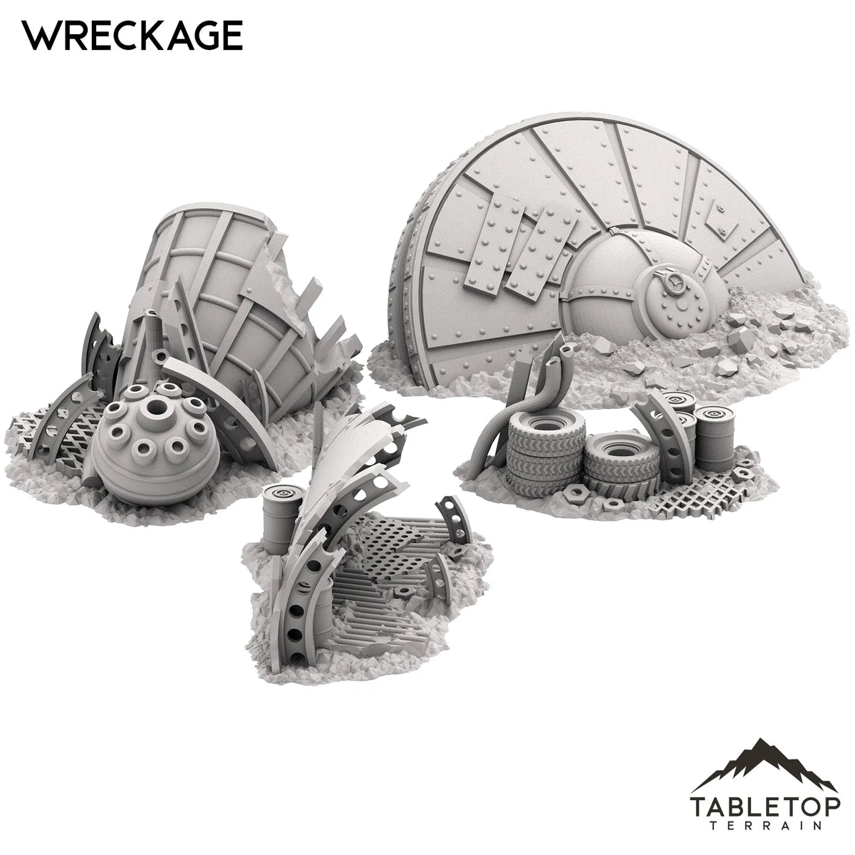 Orc Wreckage - Warpzel-1A Orc Space Program