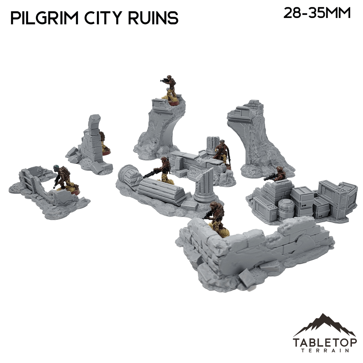 Pilgrim City Ruins - Star Wars Legion Shatterpoint Scatter Set