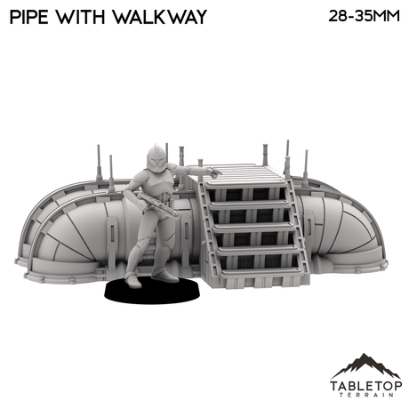 Pipe Scatter Terrain - Futuristic City