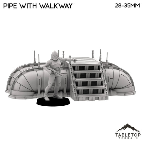 Pipe Scatter Terrain - Futuristic City