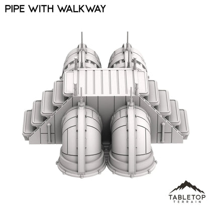Pipe Scatter Terrain - Futuristic City