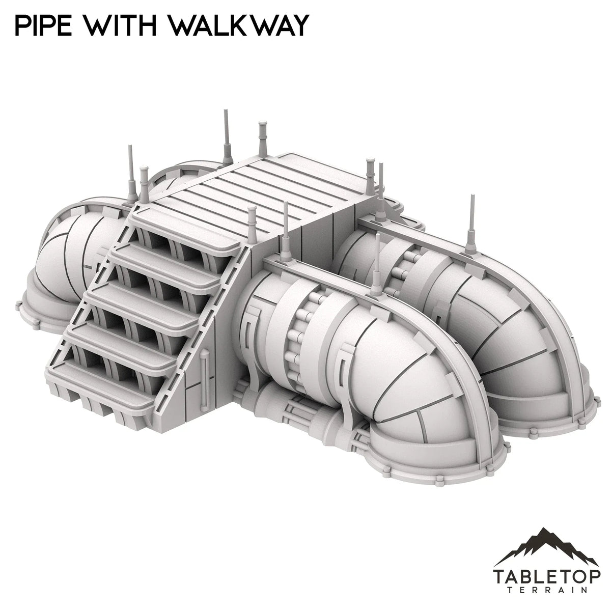 Pipe Scatter Terrain - Futuristic City