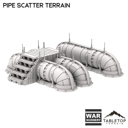 Pipe Scatter Terrain - Futuristic City