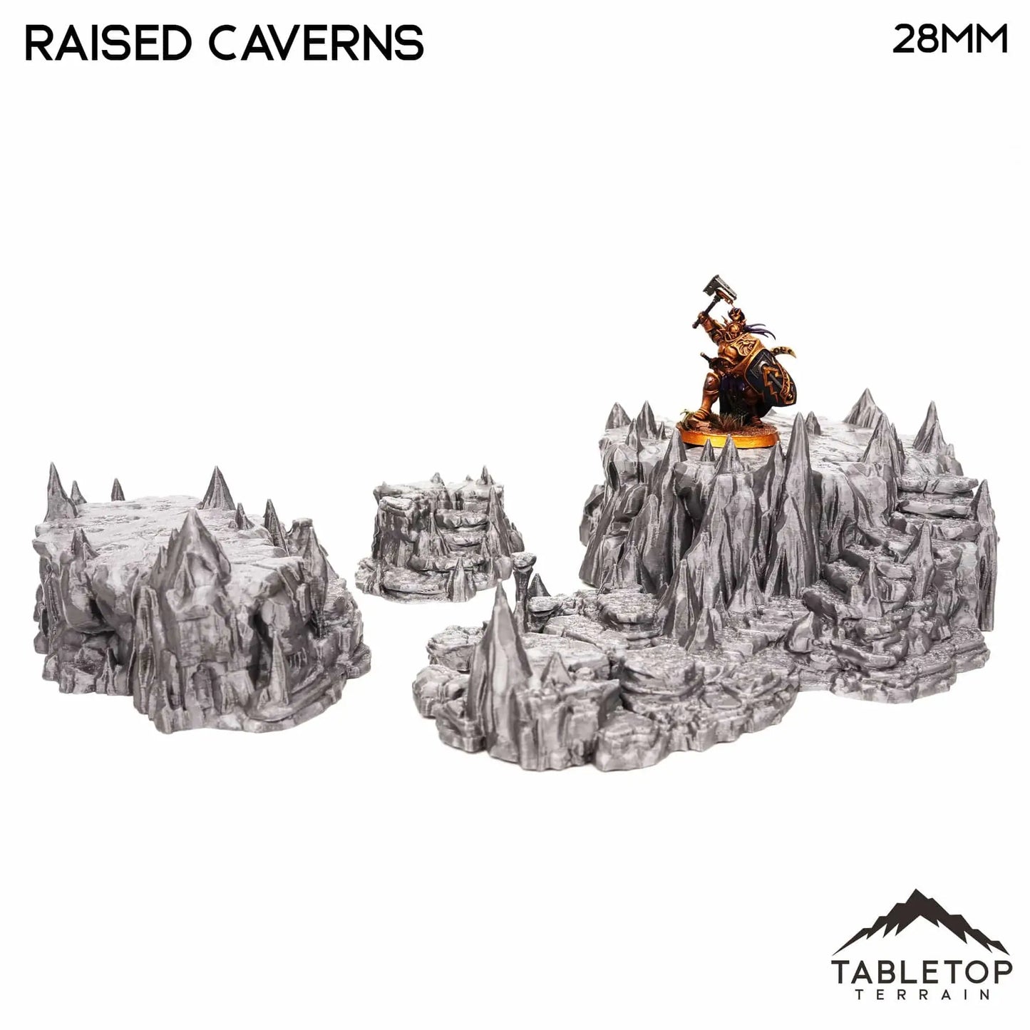 Raised Caverns / Shroom with Bridges- Fantasy Scatter Terrain