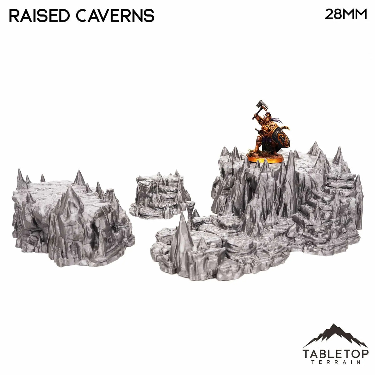 Raised Caverns / Shroom with Bridges- Fantasy Scatter Terrain